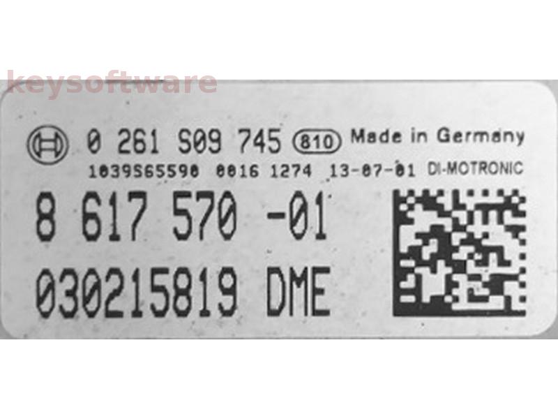 ECU Bmw X1 2.0 8617570 0261S09745 MEVD17.2.9 {