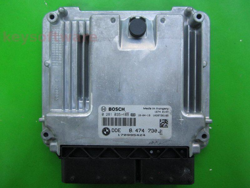 ECU Bmw 120D DDE8474730 0281035188 EDC17C50 F31