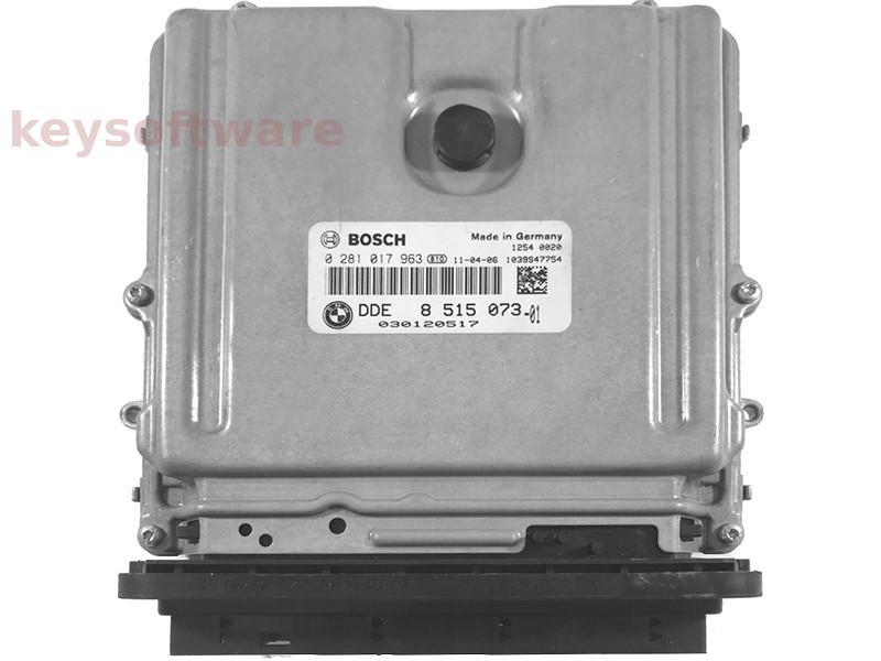 ECU BMW 530D DDE8515073 0281017963 EDC17CP09 {