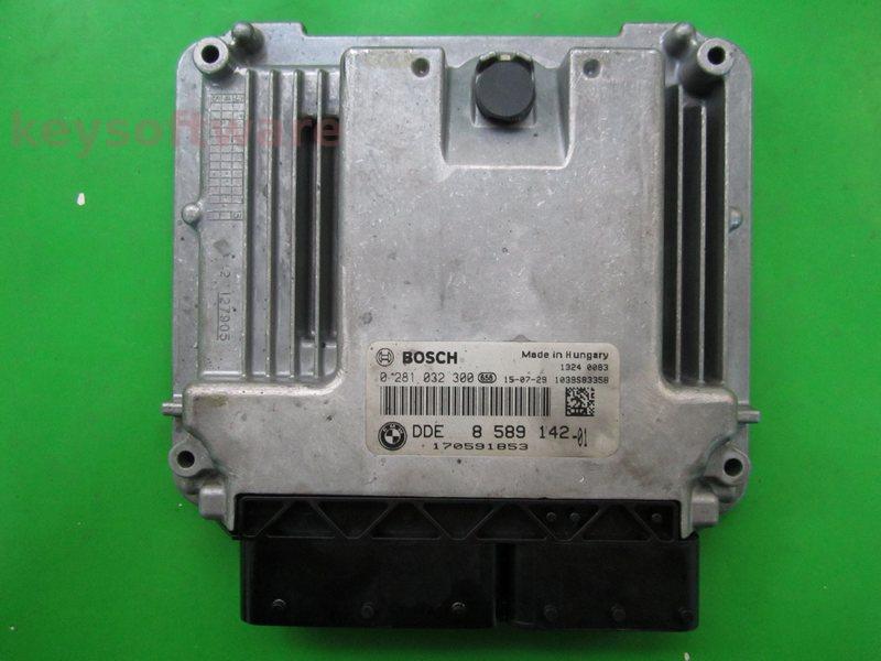 ECU Bmw 520 DDE8589142 0281032300 EDC17C50 {