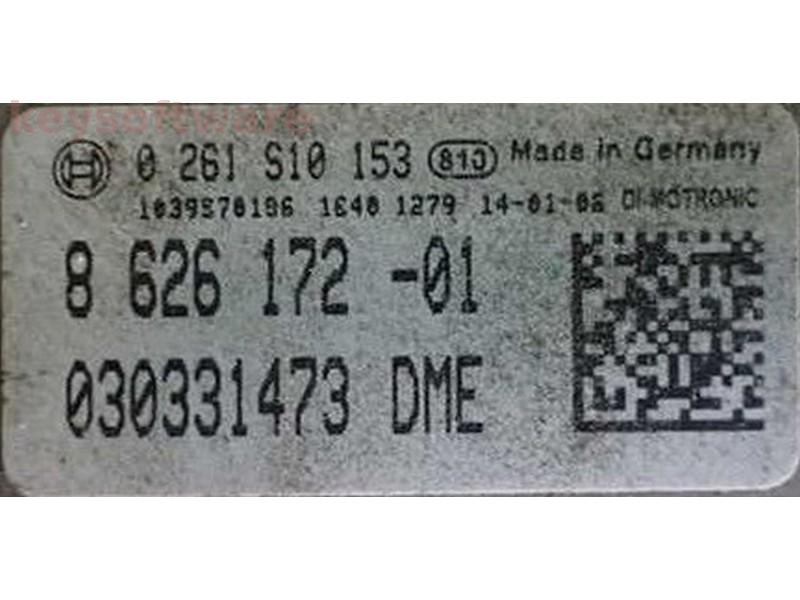 ECU Bmw 320 DME8626172 0261S10153 MEVD17.2.9 F31