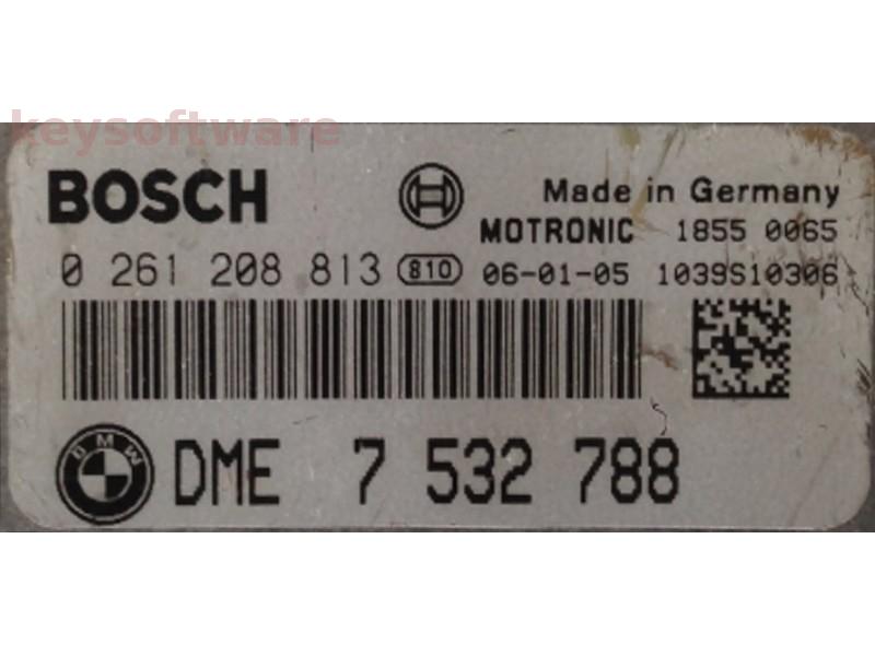 ECU Bmw 318 DME7532788 0261208813 MEV9.2 {