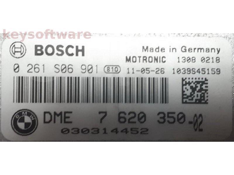 ECU Bmw 118i DME7620350 0261S06901 MEV17.2.1 {