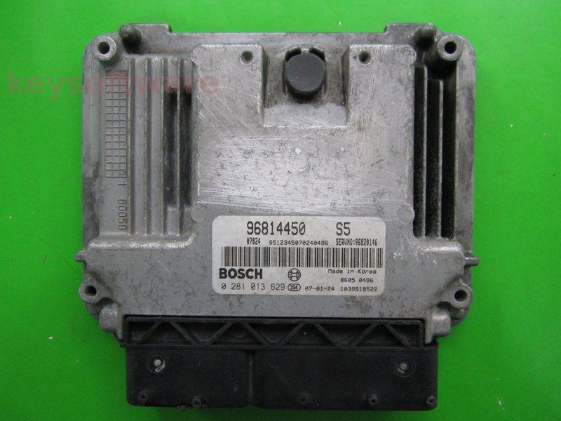 ECU Chevrolet Epica 2.0CDTI 96814450 0281013629 EDC16C39 }