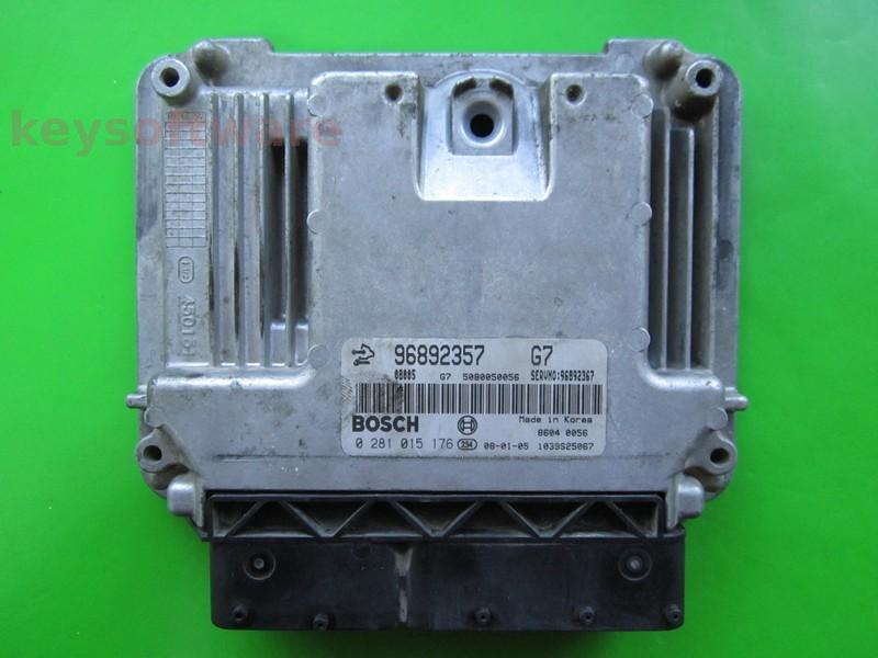 ECU Chevrolet Captiva 2.0CDTI 96892357 0281015176 EDC16C39 +