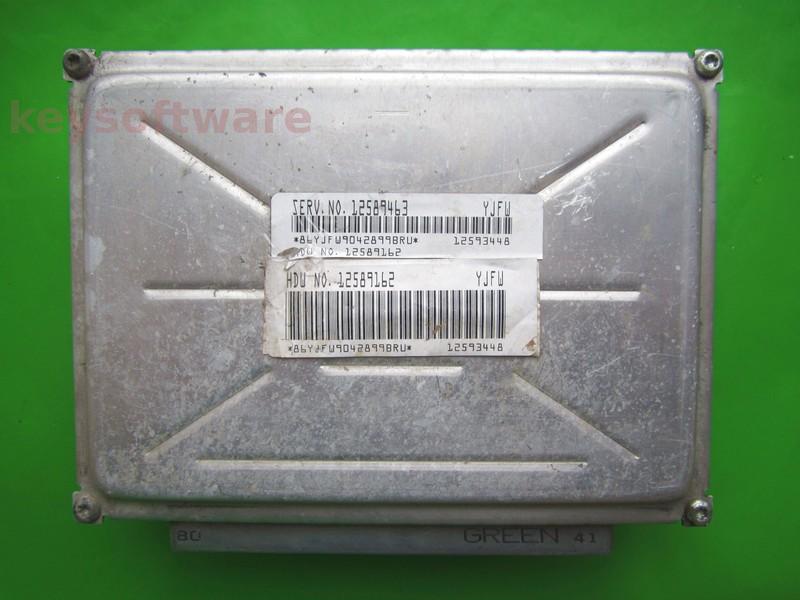 ECU Chevrolet Silverado 1500 5.3 12589463 12589162 YJFW