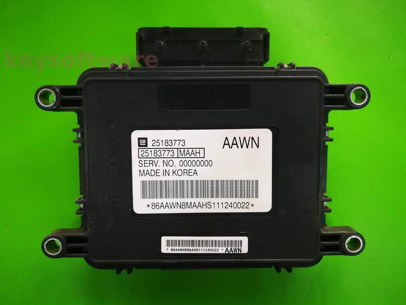 ECU Chevrolet Spark 1.0 25183773 AAWN