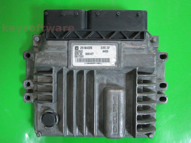 ECU Opel Antara 2.2 25184306 AA55 DCM3.7AP