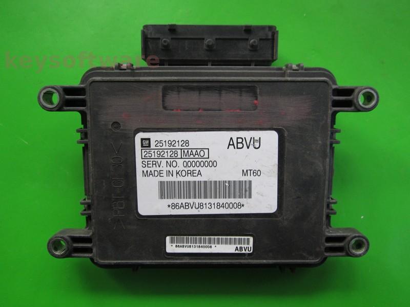 ECU Chevrolet Spark 1.0 25192128 ABVU MT60