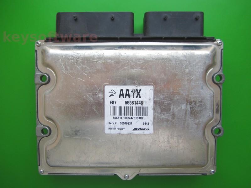 ECU Opel Meriva 1.7CDTI 55581448 AA1X ACDELCO E87 {