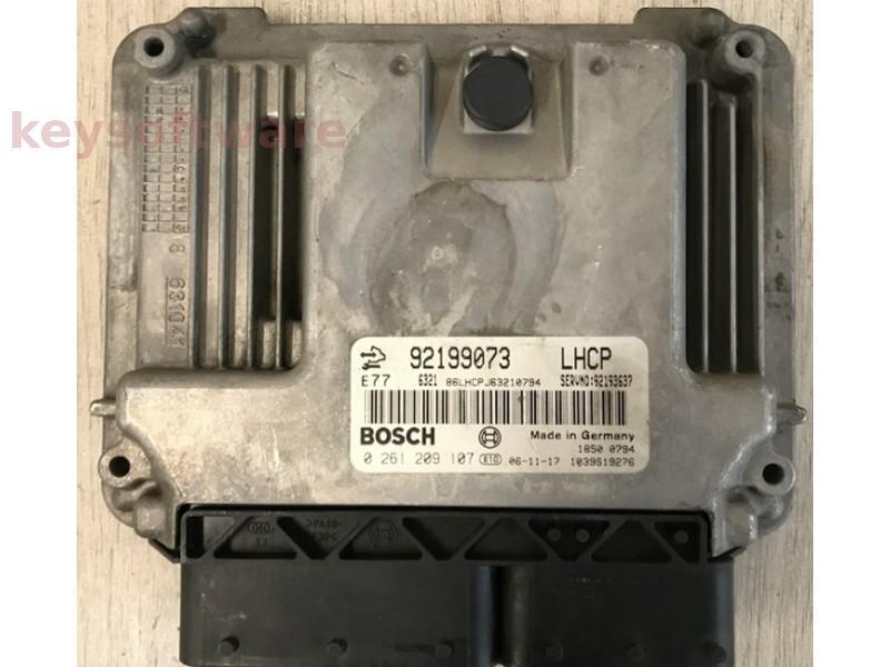 ECU Chevrolet Captiva 3.2 92199073 0261209107 ME9.6.1 {