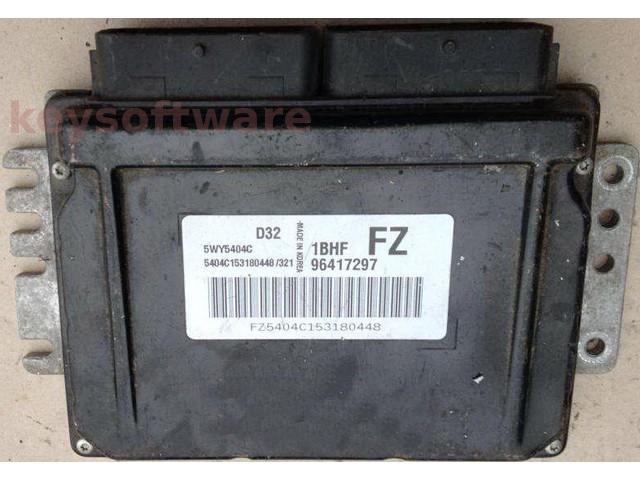 ECU Chevrolet Matiz 0.8 96417297 5WY5404C FZ Sirius D32 {