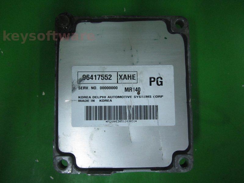 ECU Chevrolet Kalos 1.4 96417552 XAHE MR140