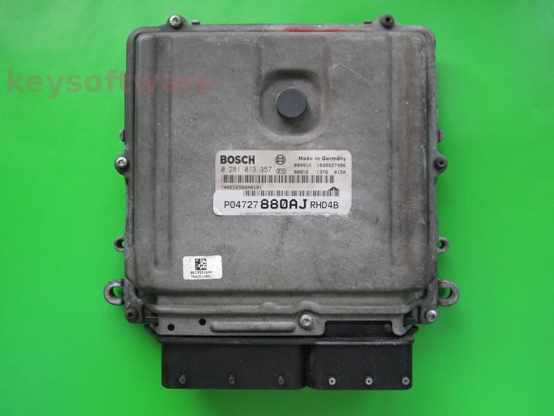 ECU Chrysler Voyager 2.8CRD P04727880AJ 0281013357 EDC16CP31 {