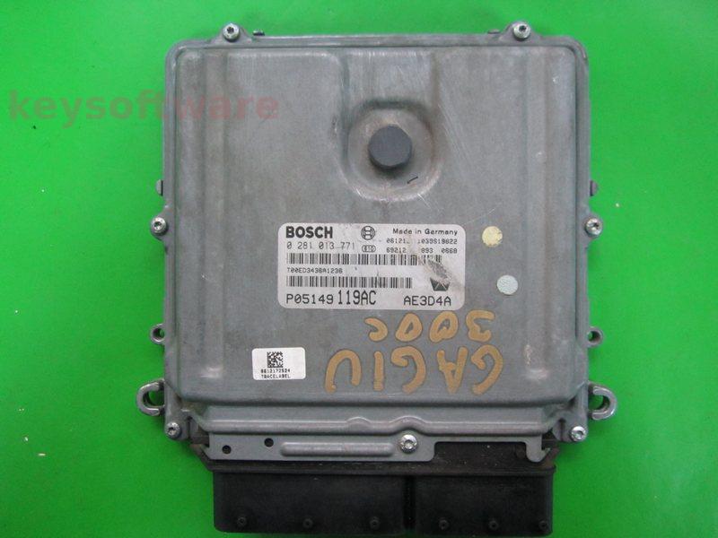 ECU Chrysler 300C 3.0CRD P05149119AC 0281013771 EDC16CP31 {