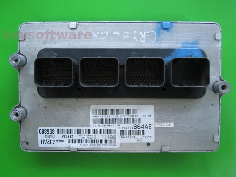 ECU Chrysler 300C 3.5 P04606864AE P04896412AH {