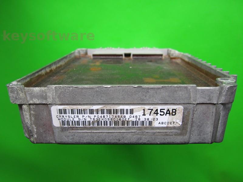 ECU Chrysler PT Cruiser 2.0 P04671745AB ABCDEF {