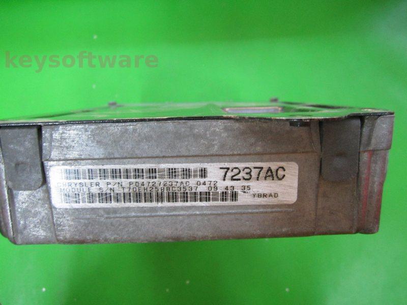 ECU Chrysler Voyager 3.3 P04727237AC YBRAD