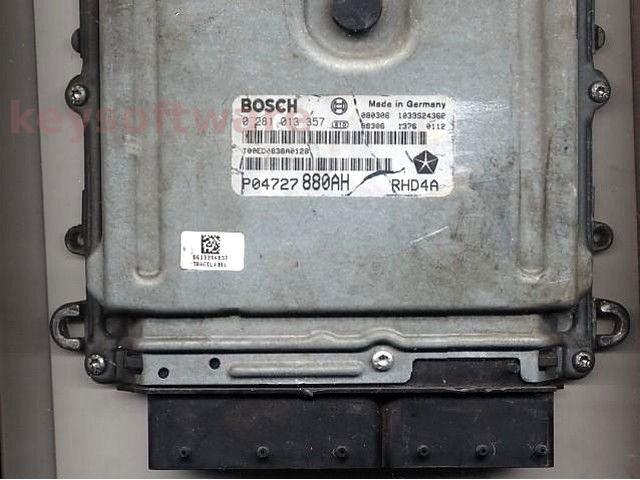 ECU Chrysler Voyager 2.8CRD P04727880AH 0281013357 EDC16CP3