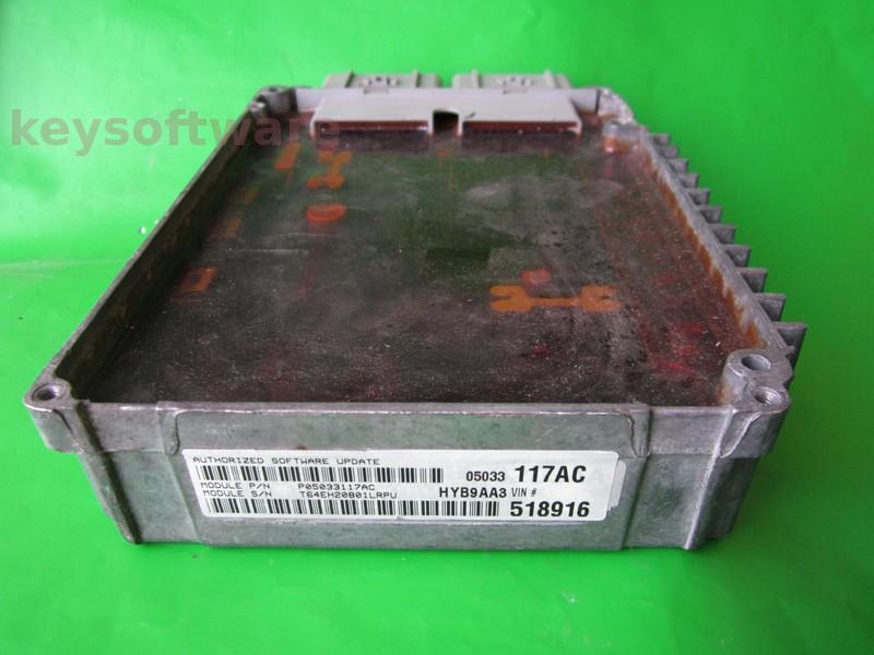 ECU Chrysler PT Cruiser 2.0 P05033117AC 518916