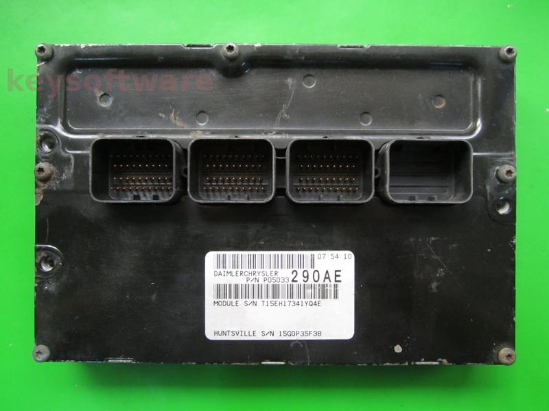 ECU Chrysler PT Cruiser 2.4 P05033290AE T15EH07843LYUE