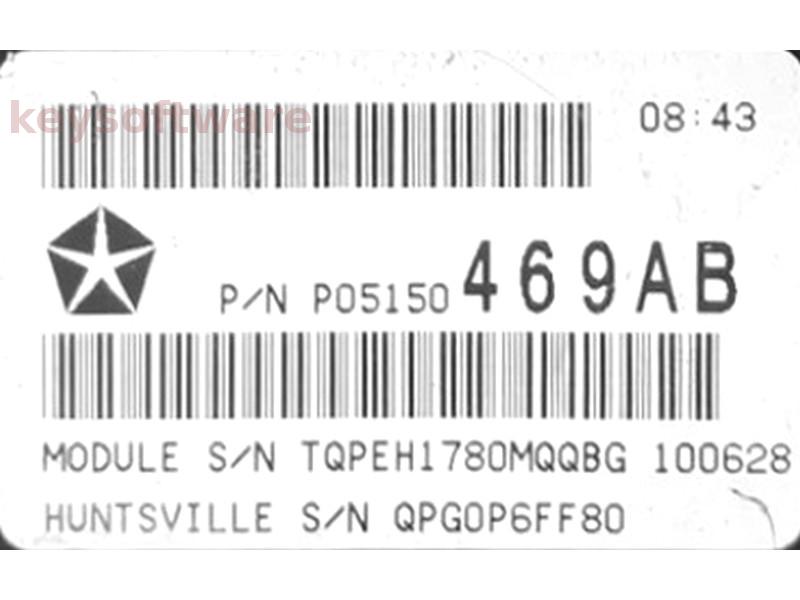 ECU Dodge Avenger 2.4 P05150469AB{