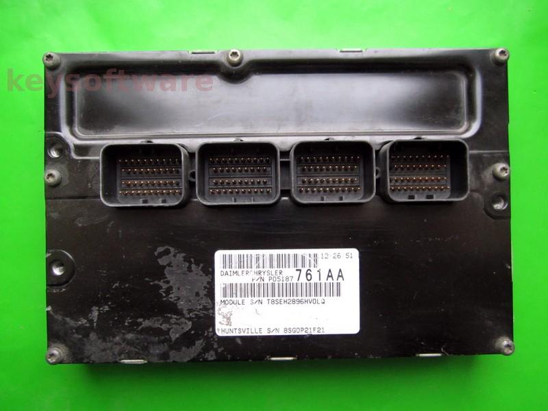 ECU Chrysler PT Cruiser 2.4 P05187761AA T8SEH2896HVOL