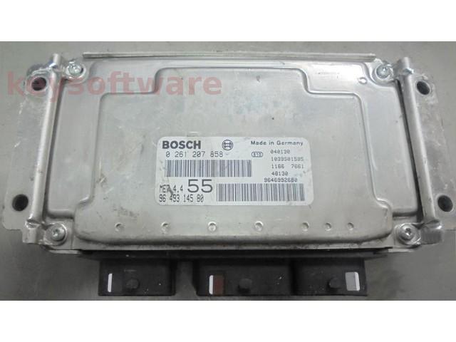 ECU Citroen C3 1.6 9649314580 0261207858 ME7.4.4 {+