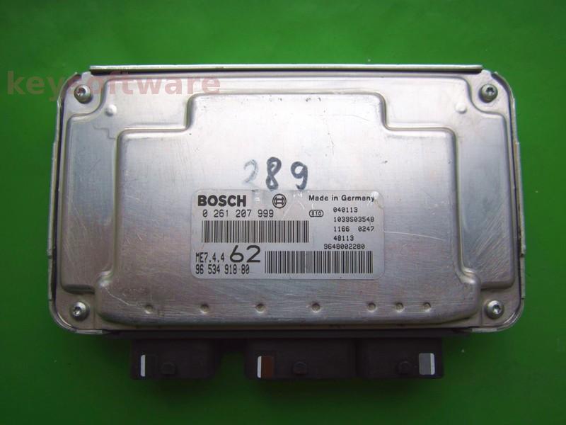 ECU Citroen C2 1.6 9653491880 0261207999 ME7.4.4 {+