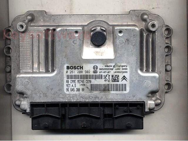 ECU Citroen C3 1.6 9664538080 0261208902 ME7.4.5 {+