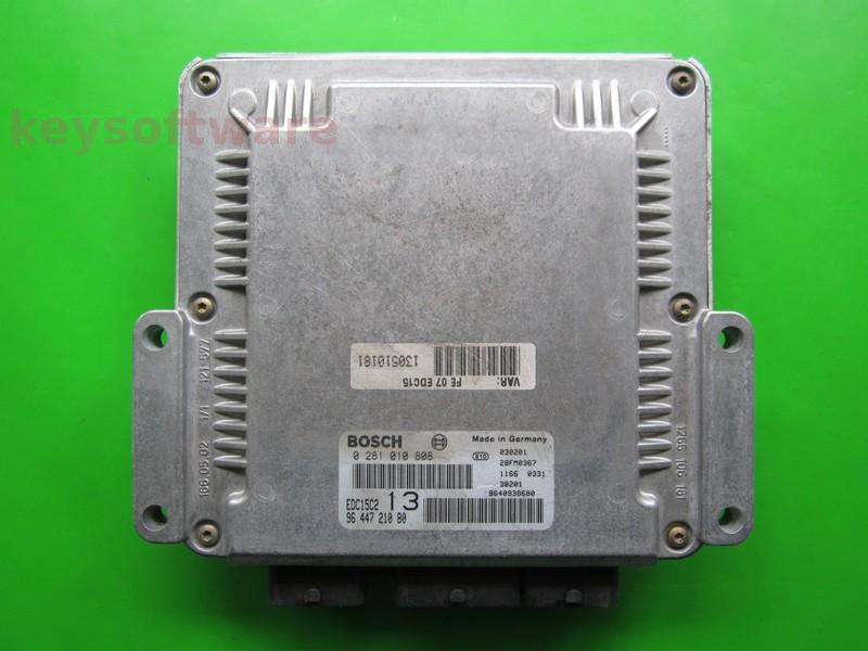 ECU Citroen C5 2.0HDI 9644721080 0281010808 EDC15C2 RHZ }