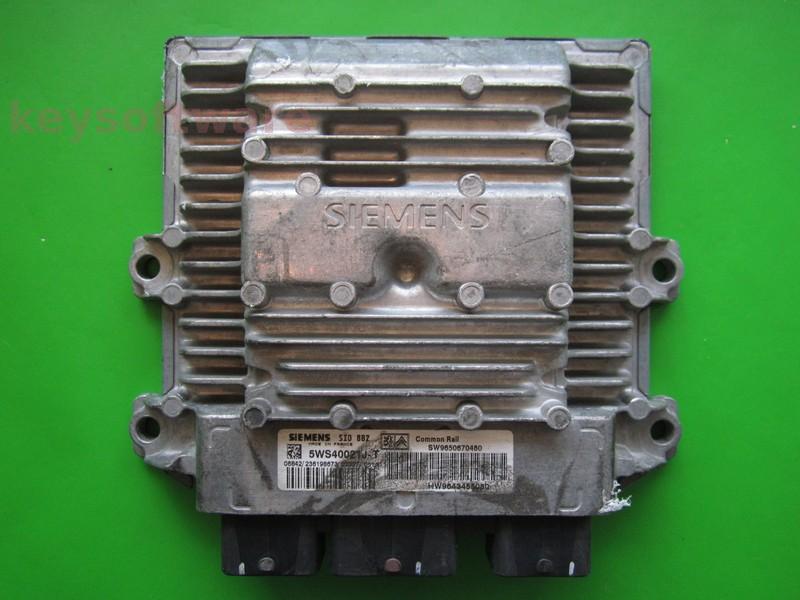 ECU Citroen C3 1.4HDI 9650670480 5WS40021J-T SID802 {+