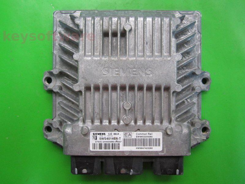 ECU Citroen Berlingo 2.0HDI 9653205080 5WS40146A-T SID801A