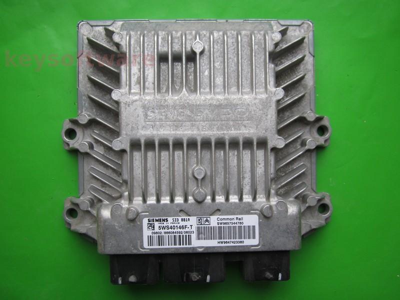 ECU Citroen Berlingo 2.0HDI 9657544780 5WS40146F-T SID801A