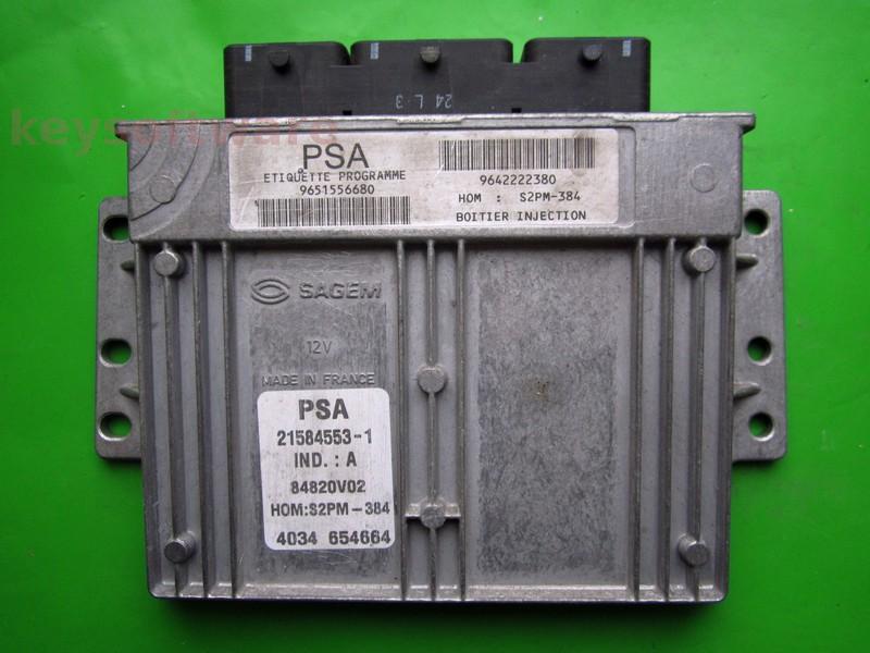 ECU Citroen C3 1.4 9651556680 21584553 S2PM-384
