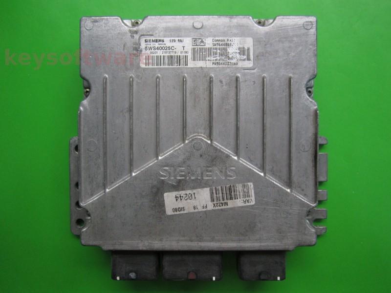 ECU Citroen Berlingo 2.0HDI 9644860380 5WS40025C-T SID801