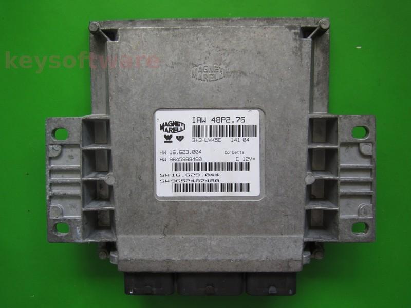 ECU Citroen C2 1.1 9652487480 9645989480 IAW 48P2.7G