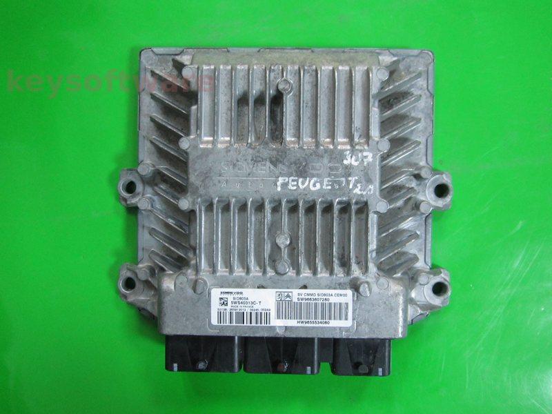 ECU Citroen C4 1.6 9663607280 5WS40313C-T SID803A