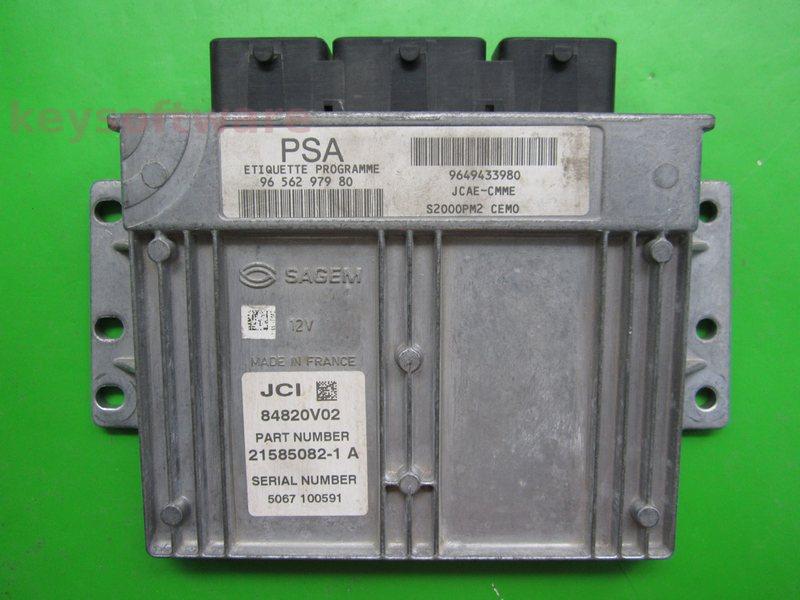 ECU Citroen C3 1.4 9656297980 21585082 S2000PM2