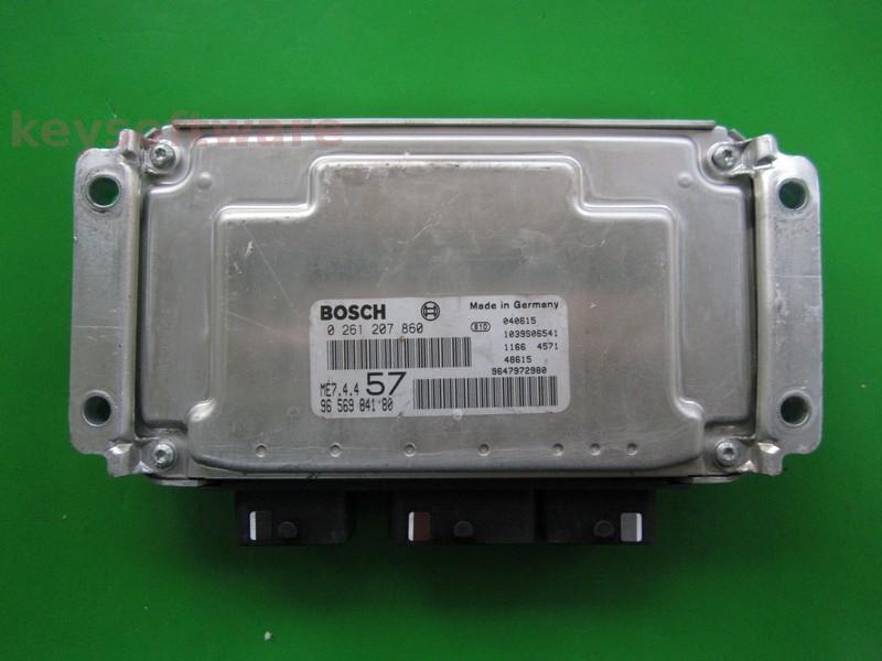 ECU Citroen C3 1.6 9656984180 0261207860 ME7.4.4