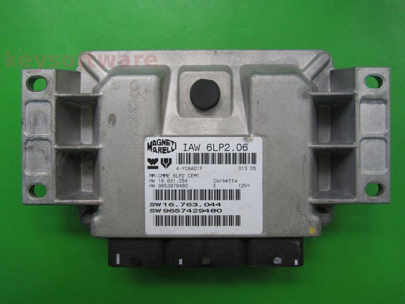 ECU Citroen C3 1.4 9657429480 9653979480 IAW 6LP2.06
