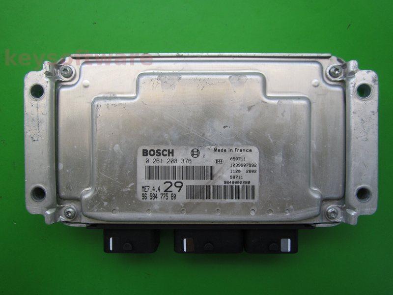 ECU Citroen C2 1.6 9658477580 0261208376 ME7.4.4 {
