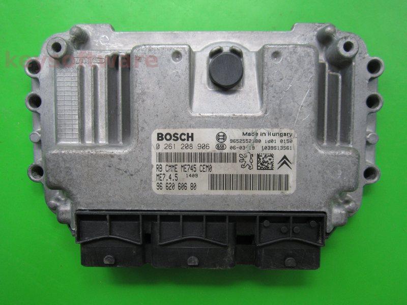 ECU Citroen C2 1.6 9662060680 0261208906 ME7.4.5 {