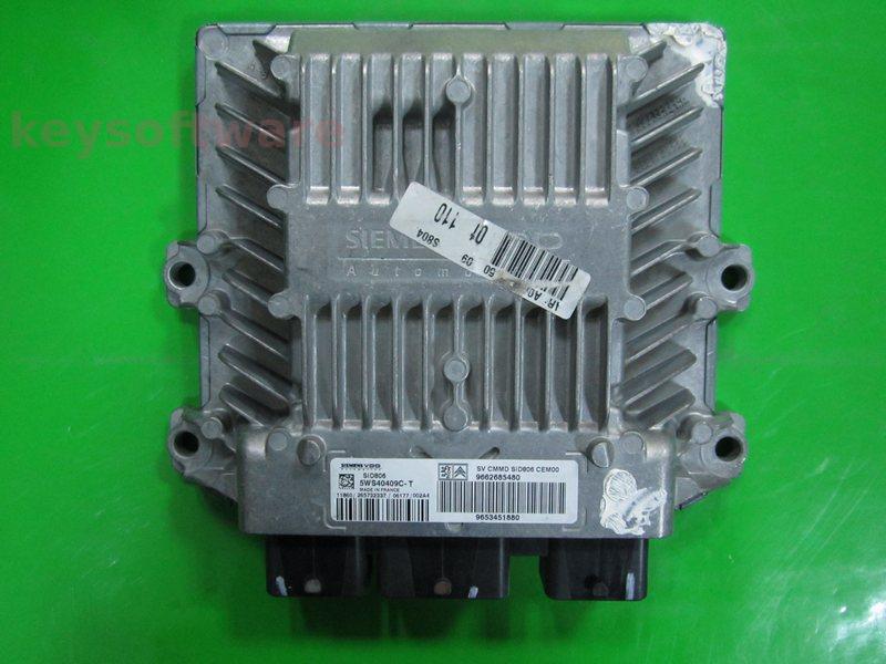 ECU Citroen C2 1.4HDI 9662685480 5WS40409C-T SID806