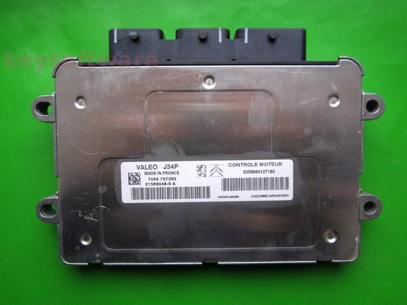 ECU Citroen C3 1.4 9664127180 21586048 J34P