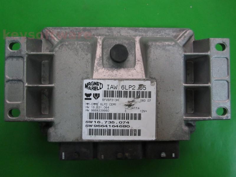 ECU Citroen C4 1.4 9664164680 9664339980 IAW 6LP2.05