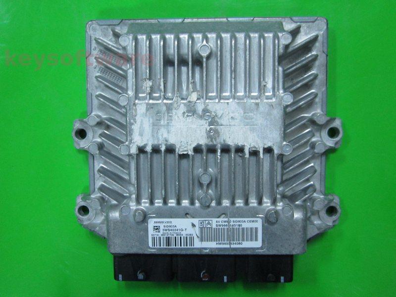 ECU Citroen C4 2.0HDI 9665145180 5WS40341G-T SID803A