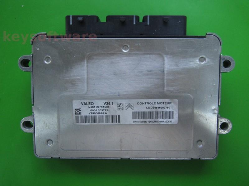 ECU Citroen C3 1.4 9666909780 V29006828A V34.1