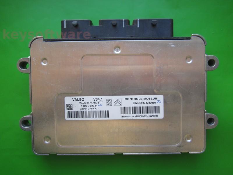 ECU Citroen C3 1.4 9676782980 V29010314A V34.1