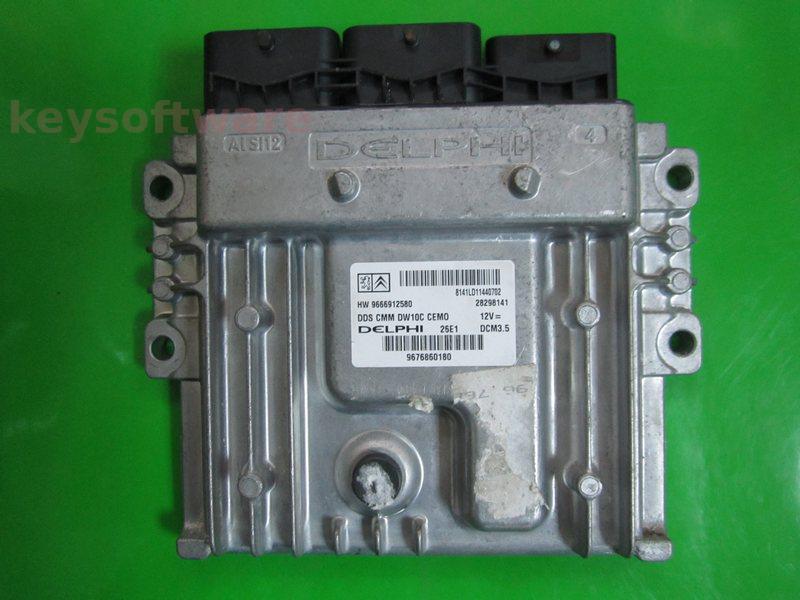 ECU Citroen C5 2.0HDI 9676860180 28298141 DCM3.5
